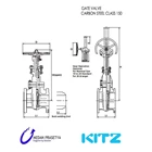 Kitz Gate Valve Carbon Steel CLass 150 4