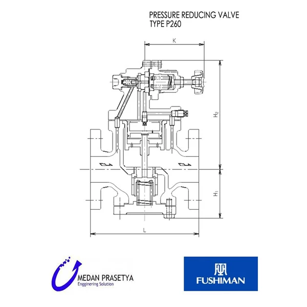 FUSHIMAN Pressure Reducing Valve P260 Series
