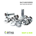 MUR STAINLESS STEEL SS 304 INCH PLANT BOLT 1