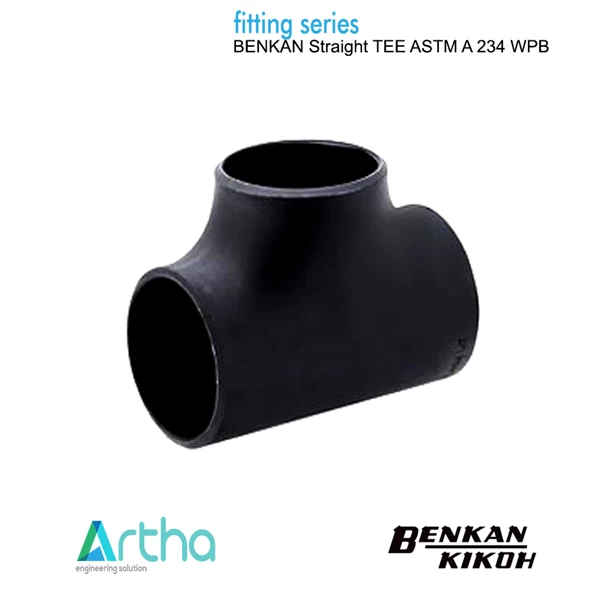 FITTING PIPA BENKAN CARBON STEEL TEE ASTM A234 WPB SCH 40 40" - 66"
