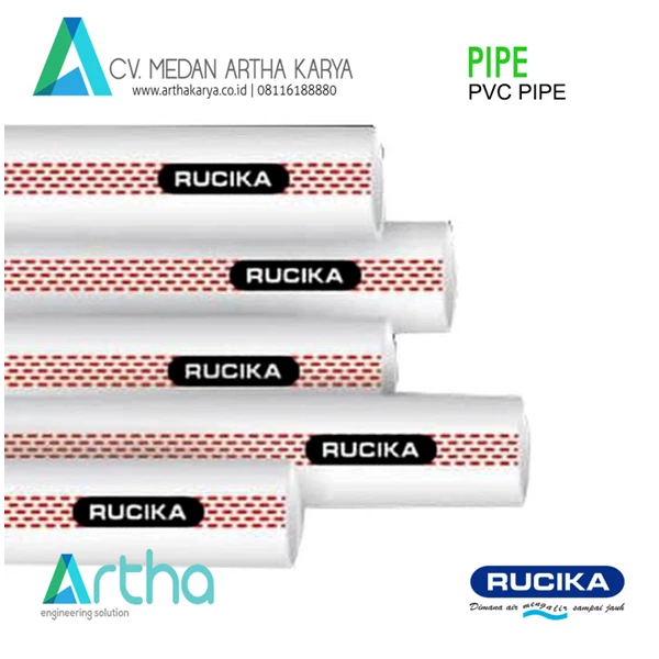 PIPA PVC RUCIKA WAVIN STANDART AW 1  1/4 INCH